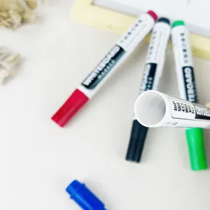 Lot de marqueurs pour tableau blanc rechargeables de grande capacite pour ecole et bureau