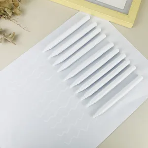 White liquid chalk markers set, erasable whiteboard pens for children drawing and LED boards.