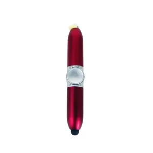 Stylo stylet LED multifonctionnel Fidget Spinner, stylo de decompression rotatif fluide.
