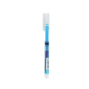 Direkter flüssiger Rollerball Stift Gelstift 0,5mm feine Spitze glattes Schreiben blau