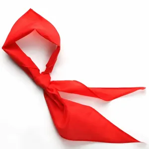 Παιδικό Κόκκινο Κασκόλ Μαθητών Κλασικό Βαμβακερό Τριγωνικό Κασκόλ Αξεσουάρ Ημέρας Παιδιού Σχολείου