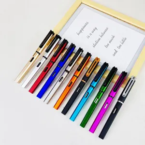 Zakelijke Neutrale Pen Sneldrogende Balpen Schrijver Pen Kantoor School Student Kantoorbehoefte Metaal Kunststof Pen