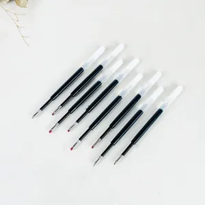 Black gel pen refills smooth writing plastic replacement cores for business signature pens