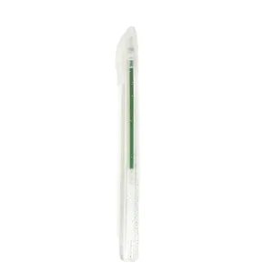 Transparante glitter gelpen met sprankelende behuizing voor schrijven en dagboek