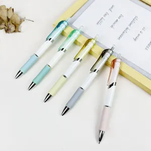Morandi Esthetische Intrekbare Gelpen Fijne Kogelpunt Soepele Schrijfpennen Voor Kantoor School Schrijfwaren