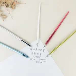 Kreativer Hochgeschwindigkeitszug Gelstift 0.5mm Schüler Schreibwaren süßer Stift Geschenk