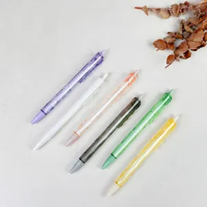 Minimalistisch Kristal Diamant Intrekbare Gelpen Soepel Schrijven ST Punt Carbon Pen Student Kantoor Schrijfwaren