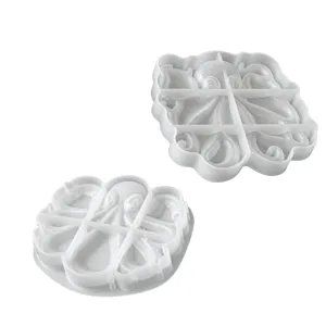 Silicone octopus mold for DIY jewelry tray, aromatherapy plaster, and resin casting crafts details.
