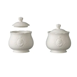 Stampo in silicone vintage barattolo con coperchio per candele e gesso profumato DIY.