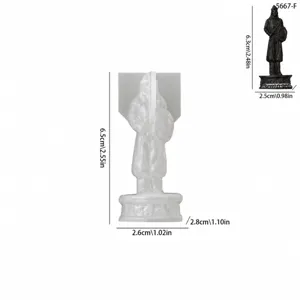 European chess piece silicone mold DIY epoxy resin casting craft making tool supply