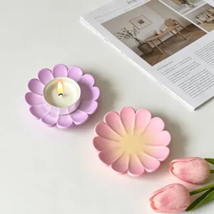 Flower petal silicone mold aroma tray home decoration desktop storage ornament set.