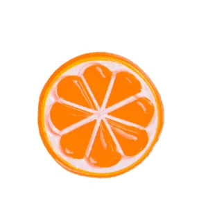 Simulation orange slice resin charm for DIY craft handmade phone case and shoe decoration