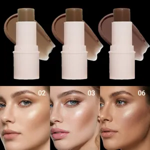 Stick contouring creme professionnel maquillage visage multifonction teinte 02 03 06
