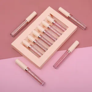 YOUNG VISION matte liquid lipstick set, long-lasting waterproof lip gloss makeup kit.