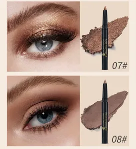 YOUNG VISION eyeshadow stick set in 07 and 08 shades with shimmer finish for eye makeup.