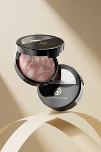 YOUNG VISION 4-color baked powder compact smooth highlighter makeup face setting powder