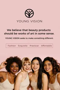 YOUNG VISION 4-Color Fruit Flavored Color Changing Moisturizing Lip Balm for Daily Care