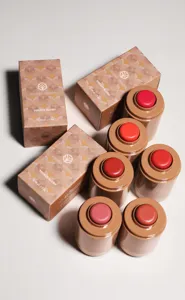 YOUNG VISION Pocket Blush Stick Set Creamy Matte Lip and Cheek Makeup Palette