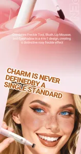 YOUNG VISION 4-in-1 Multi-Use Freckle Pen Blush Lip Mousse Eyeshadow Makeup Tool