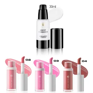 YOUNG VISION professionelles Make-up Foundation 30ml und Lipgloss Set Detailansicht Bild