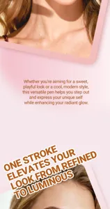 Discover the versatile dual-ended blush pen for a sweet or modern radiant glow look easily.