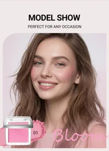 YOUNG VISION soft matte blush powder with exquisite embossing for natural face makeup look.