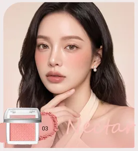 YOUNG VISION Matte Blush Powder Embossed Smooth Natural Face Contouring Makeup Nectar