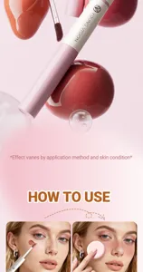 Young Vision dual-ended liquid blush and multi-use makeup pen for natural glowing cheeks and face.