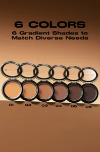 YOUNG VISION 6 colors matte contour powder gradient shades makeup for face and nose shadow
