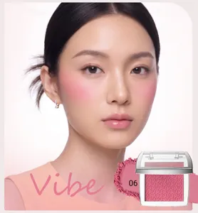 YOUNG VISION soft matte powder blush 06 Vibe natural smooth contour makeup for face