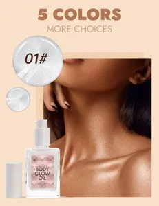 YOUNG VISION Body Glow Olie met 5 kleur opties voor een stralende en glanzende huid.
