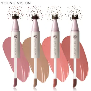 YOUNG VISION 4-in-1 Dual-Ended Liquid Blush & Freckle Pen Stamp Long-Lasting Makeup Set