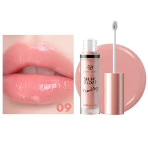 YOUNG VISION mirror water lip gloss with sparkling finish and smooth applicator brush.