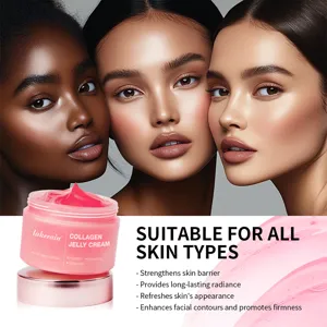 Crème gel collagène Lakerain 100ml hydrate et illumine la peau pour tous les types.