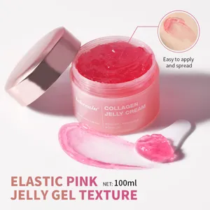 Crème gel au collagène Lakerain, crème visage hydratante et nourrissante en pot de 100ml.