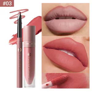 YOUNG VISION set rossetto liquido opaco e matita labbra, trucco effetto velluto lunga durata.