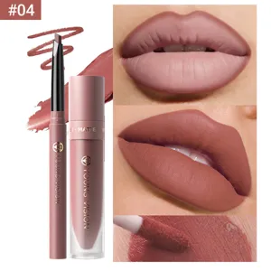 YOUNG VISION rossetto liquido opaco e matita labbra set lunga durata velluto trucco