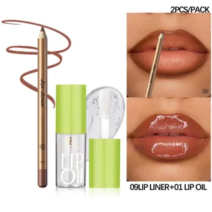 YOUNG VISION matita labbra e olio lucido per labbra set trucco combinato per donne.