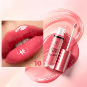 YOUNG VISION Shine Gloss liquid lip gloss, moisturizing glossy finish, long lasting makeup.