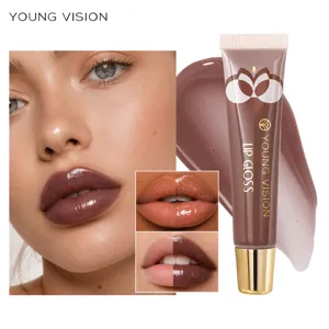 YOUNG VISION chocolate lip gloss hydrating glossy liquid lipstick waterproof long lasting makeup