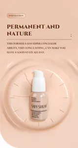 Sam Sugar base de maquillaje liquida mate larga duracion control de grasa cosmetica.