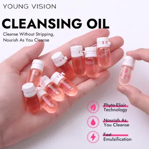 YOUNG VISION Tragbares Reise Reinigungsöl Sanfte Tiefenreinigung Flüssig Make-up Entferner Kapseln Für Damen