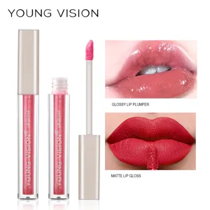 YOUNG VISION Lip Gloss Set Matte Glossy Liquid Lipstick Long Lasting Waterproof Makeup