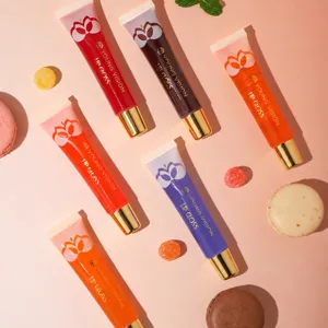 YOUNG VISION glass mirror transparent lip oil moisturizing liquid lip gloss 6 pcs