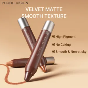 Young Vision samtiger matter Lippenstift Stift, hohe Pigmentierung, nicht krümelnd.