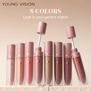YOUNG VISION Lucidalabbra Liquido Opaco Velluto Lunga Durata Impermeabile Trucco Labbra Cosmetici