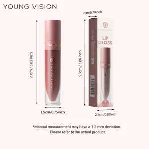 YOUNG VISION Lucidalabbra Opaco Vellutato Lunga Durata con Dimensioni e Confezione Originale
