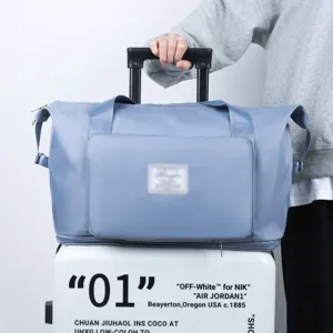 Large capacity travel duffel bag waterproof gym bag for women weekend travel sports yoga bag