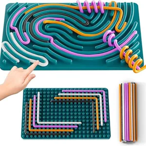 Tavola sensoriale in silicone giocattolo antistress tattile per bambini immagine