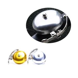 Aluminum alloy bicycle bell mountain bike handlebar ring loud crisp sound cycling accessory